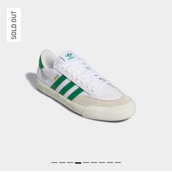 Adidas Nora Sneakers in Cloud White/Green - Picture 4 of 6